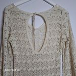 Laguna Blu Cream Long Sleeve Knit Dress Size L Photo 4
