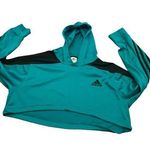 Adidas croptop hoodie size large Photo 0