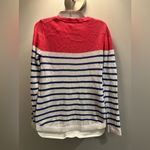 Lilly Pulitzer  Adair Striped Pullover Sweater Size Small 100% Cotton Photo 1