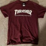 Thrasher Maroon  Shirt Photo 0