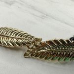 Black Beaded Stretch Belt Feather Buckle Boho Style One Size (OS) ✨ Photo 5