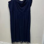 City Triangles Midnight Blue One-Shoulder Dress Cocktail Dress Photo 5