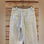 ZARA Oyster White Wide Leg Jeans, Size 4 Photo 7