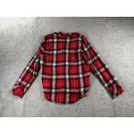Victoria's Secret Victoria’s Secret‎ Pajama Shirt Women Medium Plaid Long Sleeve Button Up Lounge Photo 2