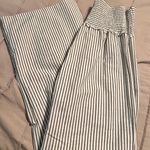 Wide Leg Striped Pants Multi Size M Photo 0