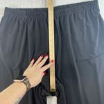 IC COLLECTION By Connie K Plus 2X High Rise Wide Leg Pants Black Heavy Ponte Photo 9