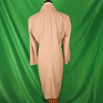 Ralph Lauren Black Label Womens Taupe Wool Long Duster Trench Coat 12 Photo 1