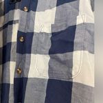 Abercrombie & Fitch women’s plaid blue button down boyfriend (oversized) XS Photo 3