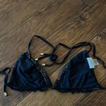 Beach Bunny  Black Bikini Top Photo 2