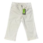 Natural Reflections NEW  Jean Capris Comfort Stretch Capsule Travel Coastal 2 Photo 1