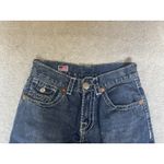 True Religion VTG Rare Billy Super T Stitched Jeans Sz 32 Straight Distressed Photo 3