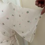 Victoria's Secret NWT White Sheer Long Floral Embroidered Robe, Sz XS/S Photo 4