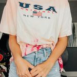 The Vintage Shop Bleached USA Tee Photo 0