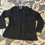 Buffalo David Bitton  lightweight jacket shachet. Button front. NWT size large Photo 0