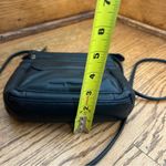 STONE MOUNTAIN Black Leather Crossbody Minimalist Purse Photo 13