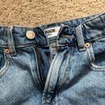 Garage Distressed Blue Jean Shorts Photo 2