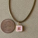 Handmade unique quality Czech glass bead fairy boho vintage retro style necklace🌿✨ Photo 6