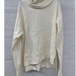 Anthropologie NEW blair turtleneck sweater In Ivory White Long Sleeve SZ XS Photo 4