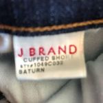 J Brand Shorts Blue Saturn Knee Length Cuffed Bermuda Shorts Sz 26 EUC Summer Photo 9