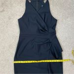 Alex Evenings Alex‎ Evenings Cascade Ruffle Scuba Gown Black 12 Photo 7