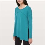 Lululemon Hit Unwind Long Sleeve Shirt in Tomic Teal 4 Photo 1