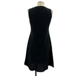 Eileen Fisher Eileen Fisher Irish Linen Sleeveless Tank Dress Black Size Petite Small PS Photo 5