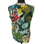 Elegant Vilagallo Sleeveless Top Large (42) Women's Tropical Spring Beach Resort Photo 3