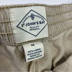 st. john's bay | Linen Blend Beige Tan Casual Shorts Womens M Photo 3