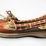 Sperry TOP SIDER Women's Salmon Pink Leather Boat Shoes Size Size 6 | EUC Photo 4