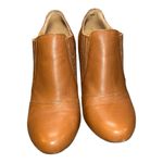 Audrey Brooke Avignon Ankle Boots Women’s 9 Tan Brown Leather Heeled Booties Photo 5