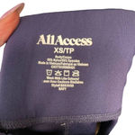 All Access Bandier Biker Shorts High Waisted Center Stage‎ 9in Navy Blue Size XS Photo 7