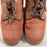 Carolina Comfort Womens Sz 10 M Steel Toe Work Boots Brown Slip Oil Resistant Photo 3