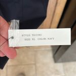 Sandro NWT  Casual‎ Navy Blue Blazer Cotton Single Button Professional Size XL Photo 3