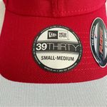 New Era Philadelphia Phillies Fitted Stretch Hat Size Small Medium Mens Womens Red Photo 1