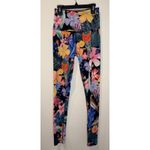 Beyond Yoga  Tropical Hibiscus Multicolor Floral Leggings Size S Small EUC!! Photo 1