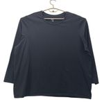 Lands' End  Tunic Top Black‎ 3X Photo 0