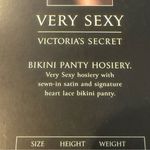 Victoria's Secret NWT Vintage Victoria’s Secret Very Sexy Bikini Panty Hosiery White B 1990s 90s Photo 5