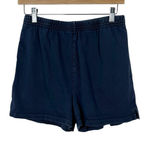 Brandy Melville John Galt Women’s Sweat Shorts in Navy OS Photo 0