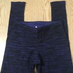 Women’s 90 Degree by Reflex Leggings Stretchy Soft Black/Blue Size Small Black Photo 2