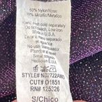 Windsor Women’s Dress Y2K Purle Sparkly fairy Mini Dress Two Tone Prom Party Photo 15