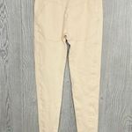 Bo+Tee  cropped leggings tan color bootie shaping style work out leggings pants S Photo 1