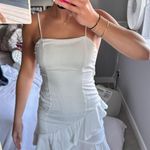 White Graduation Dress for Women Photo 0