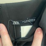 ZARA  Black Camisole with Bow Details Photo 2