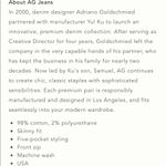 AG Adriano Goldschmied { AG } Anthropologie Stevie High Rise Skinny Ankle Jeans 25 Photo 12