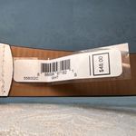 Michael Kors  White and Silver Faux Leather Belt Size Small NWT Photo 3