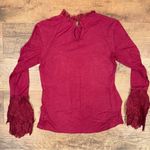 Xhilaration Xhiliration Long Sleeve Lacy Tee Photo 6