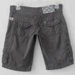 Billabong Vintage Y2K 100% Cotton Dark Grey Zipper Pocket Utility Shorts 1 Photo 8