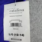 Catalina Women's Purple Swim Bottoms Size L Moderate Coverage Stylish Design NWT Photo 3
