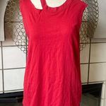 n:philanthropy Red distressed cut out n: philanthropy t shirt size extra large Photo 0