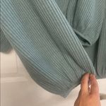 ZARA  Teal balloon Sweater Photo 4